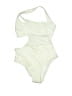 Adore Me Solid Ivory One Piece Swimsuit Size S - photo 1