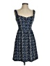 Bebop 100% Polyester Paisley Blue Casual Dress Size S - photo 1