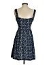 Bebop 100% Polyester Paisley Blue Casual Dress Size S - photo 2