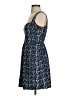 Bebop 100% Polyester Paisley Blue Casual Dress Size S - photo 5