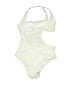 Adore Me Solid Ivory One Piece Swimsuit Size S - photo 2