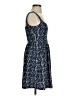Bebop 100% Polyester Paisley Blue Casual Dress Size S - photo 4