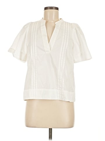 Maeve by Anthropologie Short Sleeve Blouse (view 1)