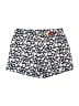 Faded Glory Floral Blue White Shorts Size 14 - photo 1