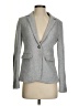 Ann Taylor LOFT 100% Cotton Gray Blazer Size 0 - photo 1