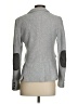 Ann Taylor LOFT 100% Cotton Gray Blazer Size 0 - photo 2