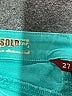 SOLD Design Lab Color Block Teal Jeans Size 27 waist - photo 7