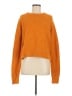 French Connection 100% Cotton Orange Pullover Sweater Size M - photo 1