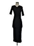 Zara Solid Black Cocktail Dress Size S - photo 1