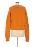 French Connection 100% Cotton Orange Pullover Sweater Size M - photo 2