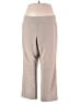 Roz & Ali Solid Gray Active Pants Size 16 - photo 1