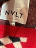 NVLT Houndstooth Red Cardigan Size XXS - photo 7