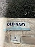 Old Navy Ivory Khaki Shorts Size 6 - photo 3