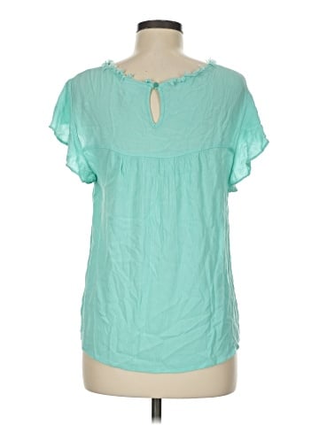 St. John's Bay Short Sleeve Blouse (view 2)