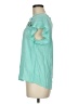 St. John's Bay 100% Rayon Teal Short Sleeve Blouse Size M (petite) - photo 5
