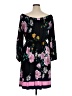 Lane Bryant Floral Black Casual Dress Size 14 - 16 Plus - photo 2