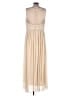 May Queen Couture 100% Polyester Tan Cocktail Dress Size 18 - photo 2