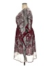 Speed Control 100% Polyester Burgundy Cocktail Dress Size 2X - photo 5