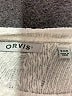 Orvis 100% Polyester Chevron-herringbone White Pullover Sweater Size S - photo 4