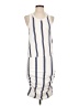 Sundry Stripes White Casual Dress Size XS (0) - photo 1