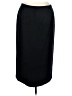 Rena Rowan 100% Wool Solid Black Wool Skirt Size 16 - photo 1