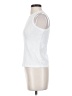 Marled White Sleeveless T-Shirt Size XS - photo 5