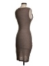 Leith Solid Brown Cocktail Dress Size XS - photo 2