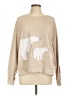 Wildfox Graphic Tan Pullover Sweater Size L - photo 1