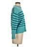 Philosophy Republic Clothing Stripes Teal Pullover Sweater Size S - photo 4