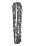 Gracia 100% Polyester Animal Print Silver Casual Pants Size S - photo 5