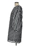 J.Crew 100% Polyester Checkered-gingham Gray Casual Dress Size L - photo 5