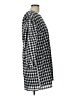 J.Crew 100% Polyester Checkered-gingham Gray Casual Dress Size L - photo 4