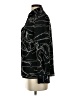 Topshop 100% Polyester Print Black Long Sleeve Blouse Size 4 - photo 5