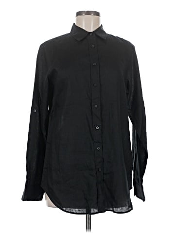 Lauren by Ralph Lauren Long Sleeve Button-Down Shirt (view 1)