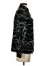 Topshop 100% Polyester Print Black Long Sleeve Blouse Size 4 - photo 4