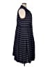 Talbots Outlet Stripes Blue Casual Dress Size 16 - photo 4