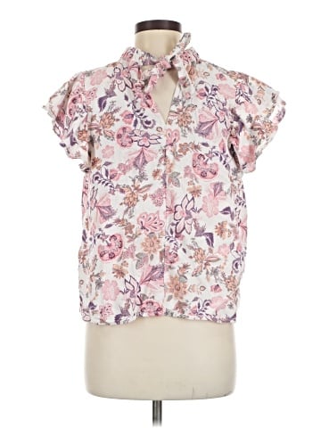 Who What Wear Short Sleeve Blouse (view 2)
