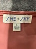 She + Sky Pink Cocktail Dress Size L - photo 7