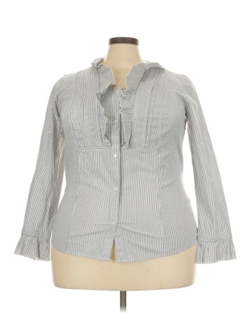 Lane Bryant Long Sleeve Blouse (view 1)