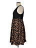Shein Curve 100% Polyester Animal Print Brown Casual Dress Size 12 Plus (0) - photo 5