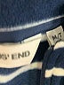 Lands' End Stripes Blue Track Jacket Size M (tall) - photo 6
