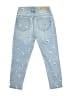 Justice 100% Polyester Polka Dots Blue Jeans Size 8 - photo 2