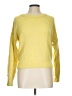 Du Paradis Solid Yellow Pullover Sweater Size L - photo 1