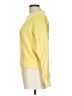 Du Paradis Solid Yellow Pullover Sweater Size L - photo 5