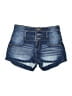No Boundaries Blue Denim Shorts Size 5 - photo 1