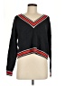 Divided by H&M 100% Acrylic Stripes Black Pullover Sweater Size M - photo 1