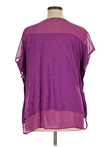 Jennifer Lopez Short Sleeve Blouse (view 2)