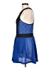 lucy Graphic Blue Cocktail Dress Size L - photo 5