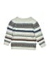 Old Navy Chevron-herringbone Ivory Pullover Sweater Size 12-18 mo - photo 2