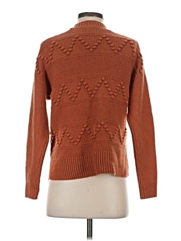 Madewell Zigzag Bobble Cardigan Sweater (view 2)